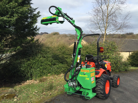 Frontoni Butterfly-300 0.8m Heavy Duty Tractor PTO Flail Hedge Cutter