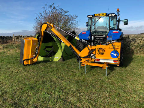 Frontoni Dragon-500 1m Heavy Duty Tractor PTO Flail Hedge Cutter