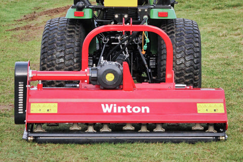 Winton 1.45m Heavy Duty Tractor PTO Hydraulic Side-Shift Flail Mower - WHF145