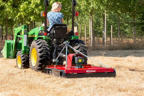 Winton 1.4m Heavy Duty Tractor PTO Topper Mower - WTM140