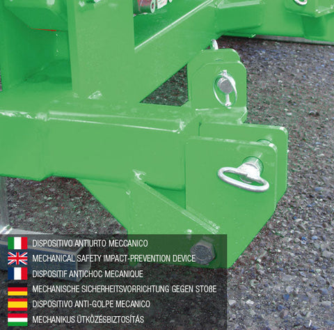 Frontoni Elite-450 1m Heavy Duty Tractor PTO Flail Hedge Cutter