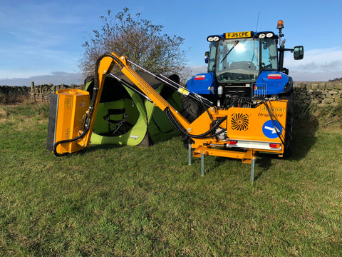 Frontoni Dragon-660S 1.2m Heavy Duty Tractor PTO Flail Hedge Cutter