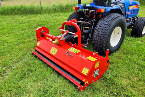 Agrint 1.32m Heavy Duty Tractor PTO Manual Side-Shift Flail Mower - A-LIBEC132