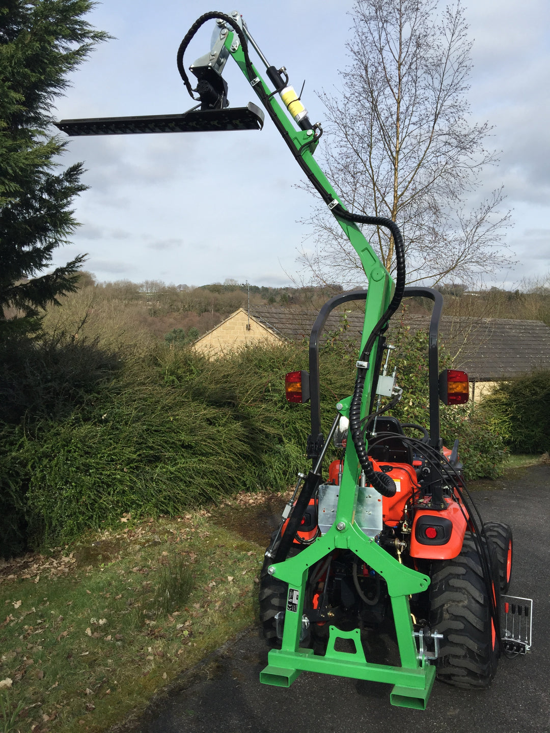 Frontoni Scorpion150 1.5m Tractor Mounted Hydraulic Hedge Cutter Flails UK
